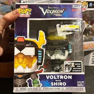 Funko Voltron with Shiro Bitty Pop Figure - Yellow and Black